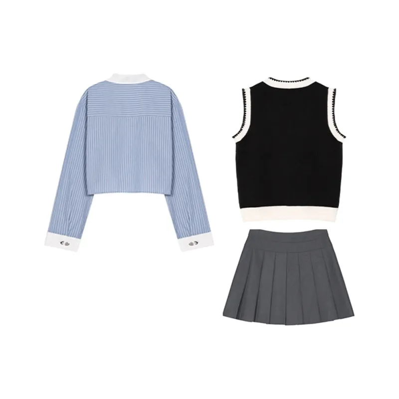 Icicofficial Two Piece Skirt Sets Women's-1