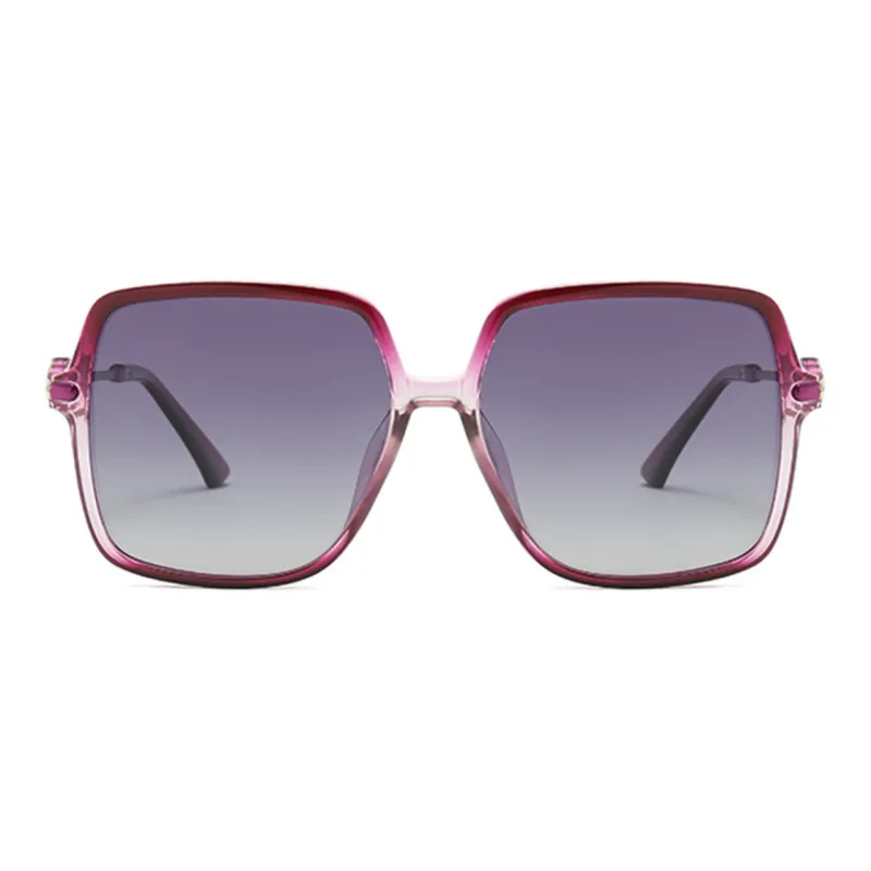MT·MIT PC Metal Square Sunglasses Women's-7