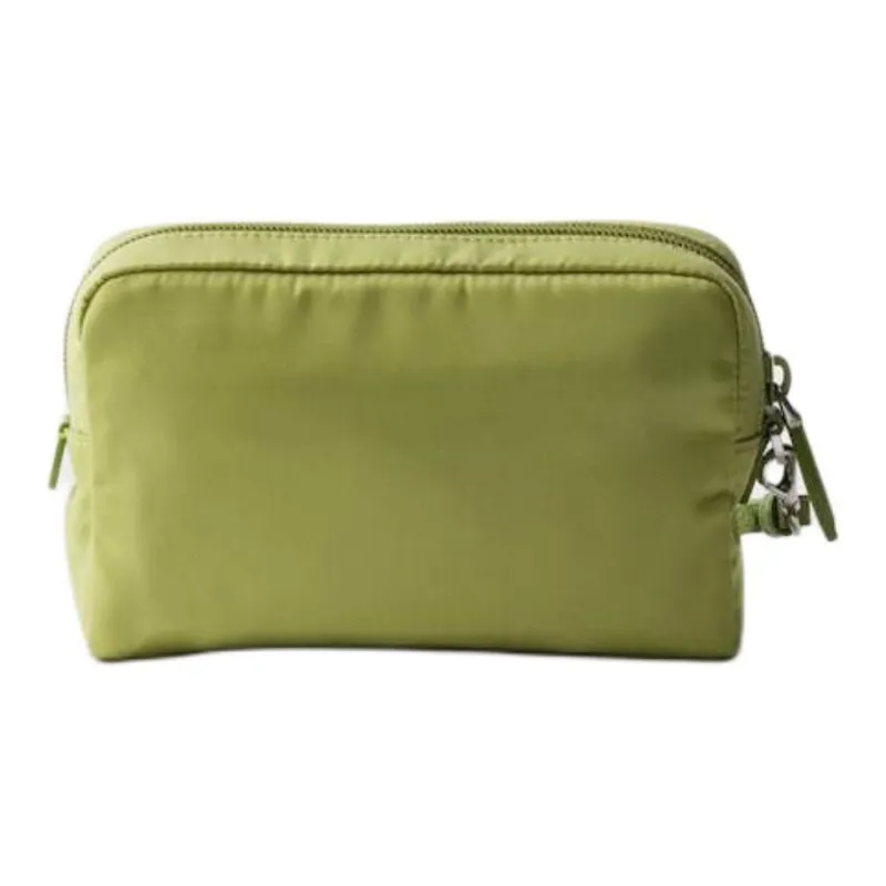 PRADA Re Nylon Polyamide Clutch Regular Unisex Lawn Green-3