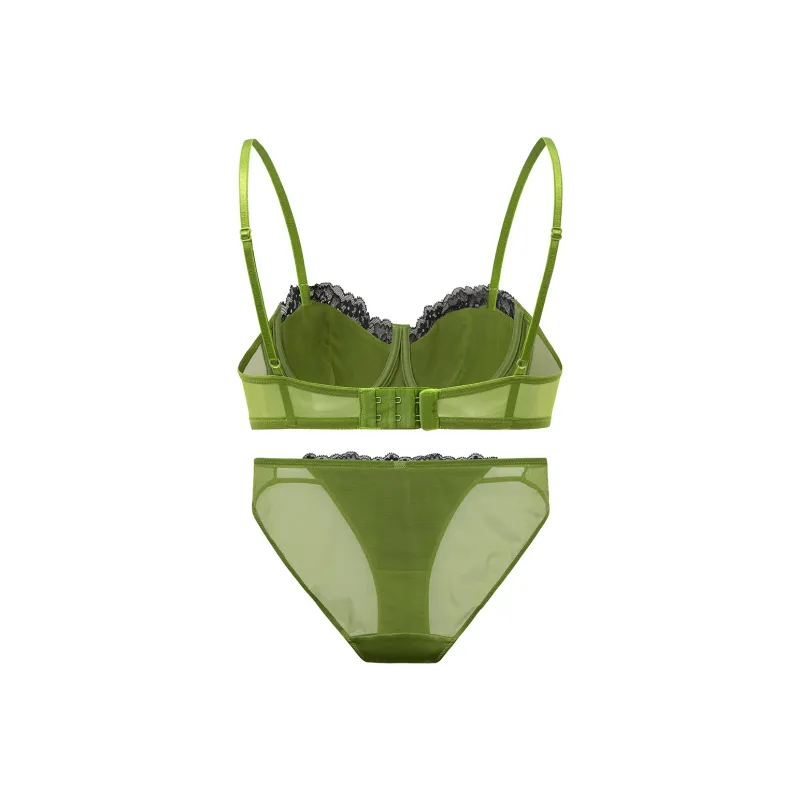 FREELASS Underwear Set Women's Moss Green-1