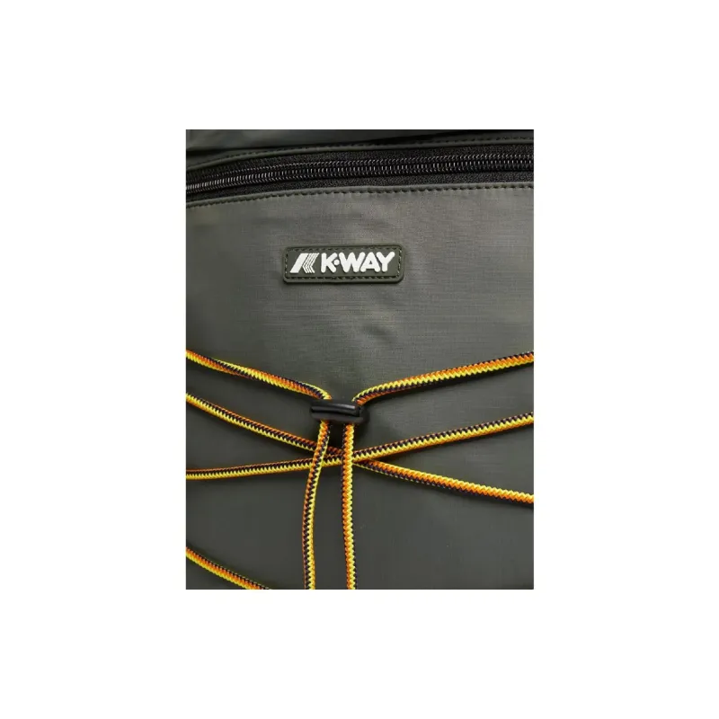 K-WAY Nylon Backpack Men's Green-3