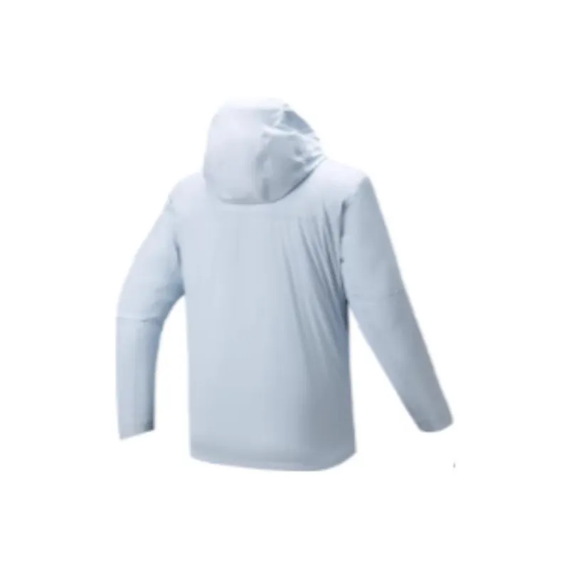 CHAOJIANTA Waterproof Windbreaker Jacket Unisex Frozen Blue-1