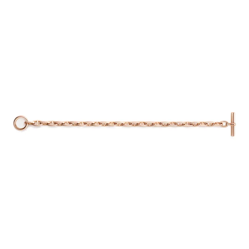 HERMES 18K Rose Gold Bracelets Women's Rose Gold-0