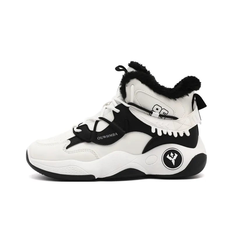 OUWENHEIMANBA Cushioning Coverage Rebound Height Increase Abrasion Resistant Breathable High Top Basketball Shoes Men's-12