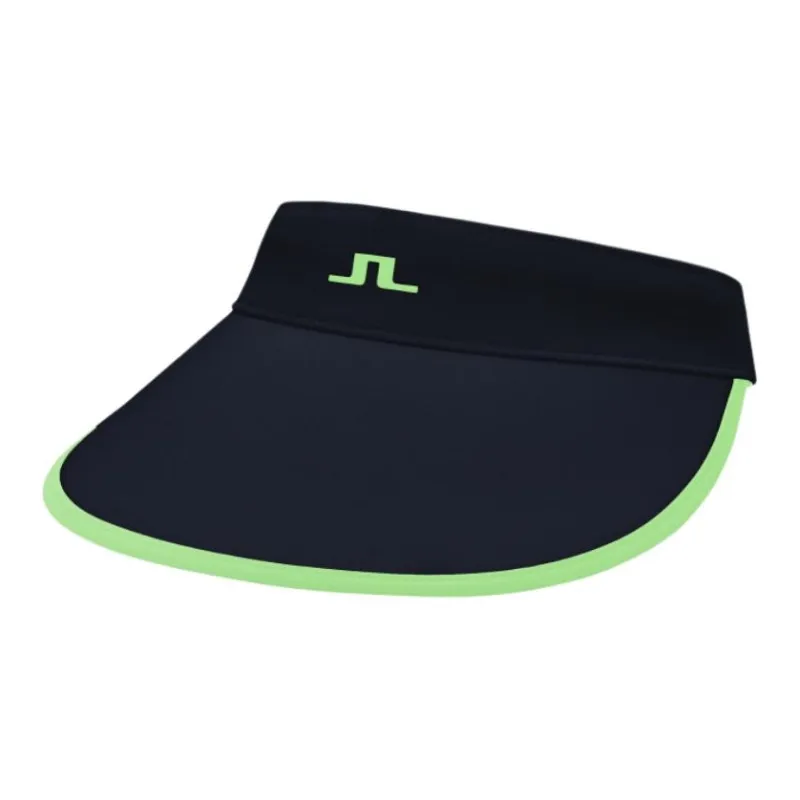 J.Lindeberg Polyester, Elastane, Polyester, Elastane, Cotton Sun Protection Hats Unisex Black-0