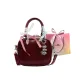 Red with Charm-Shopping Bag