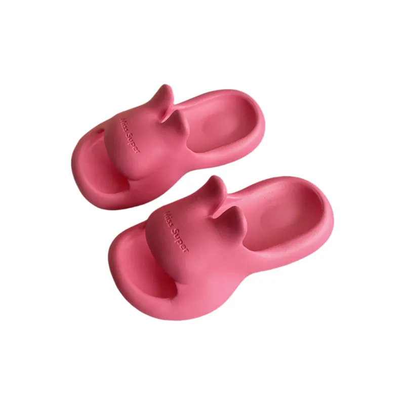 Meter Summer EVA Rabbit Soft And Springy Slippers, Adorable Slide on Shoes-10