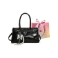 Black with Charm-Shopping Bag