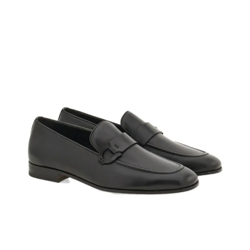 FERRAGAMO Casual Shoes Men's Black-2