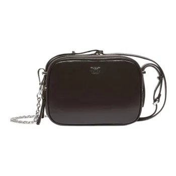 WEEKEND MaxMara Leather Shoulder Bag Mini Women's Brown