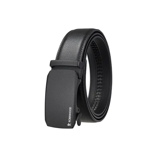 ROBINHOOD Cow Split Leather Belts Men's Width 3.5cm