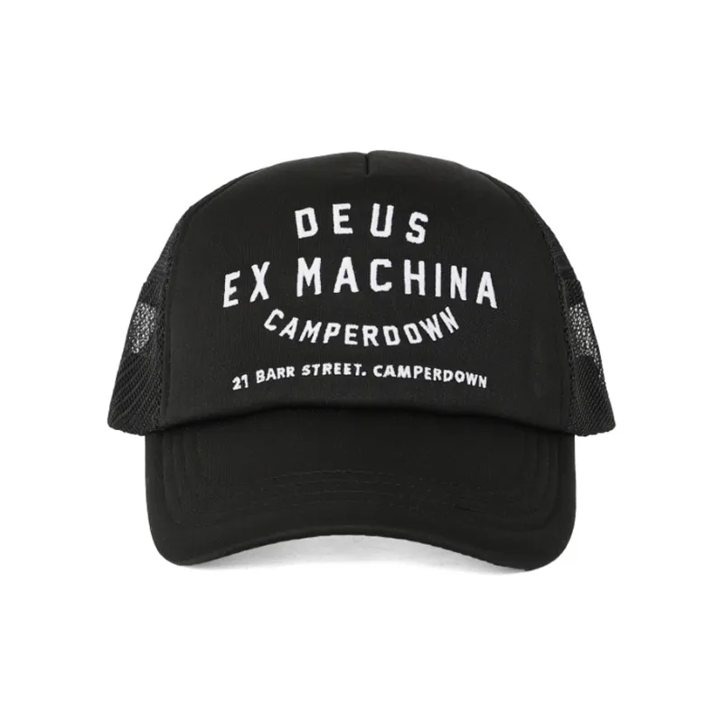 Deus Ex Machina Polyester Baseball Caps Unisex Black-1