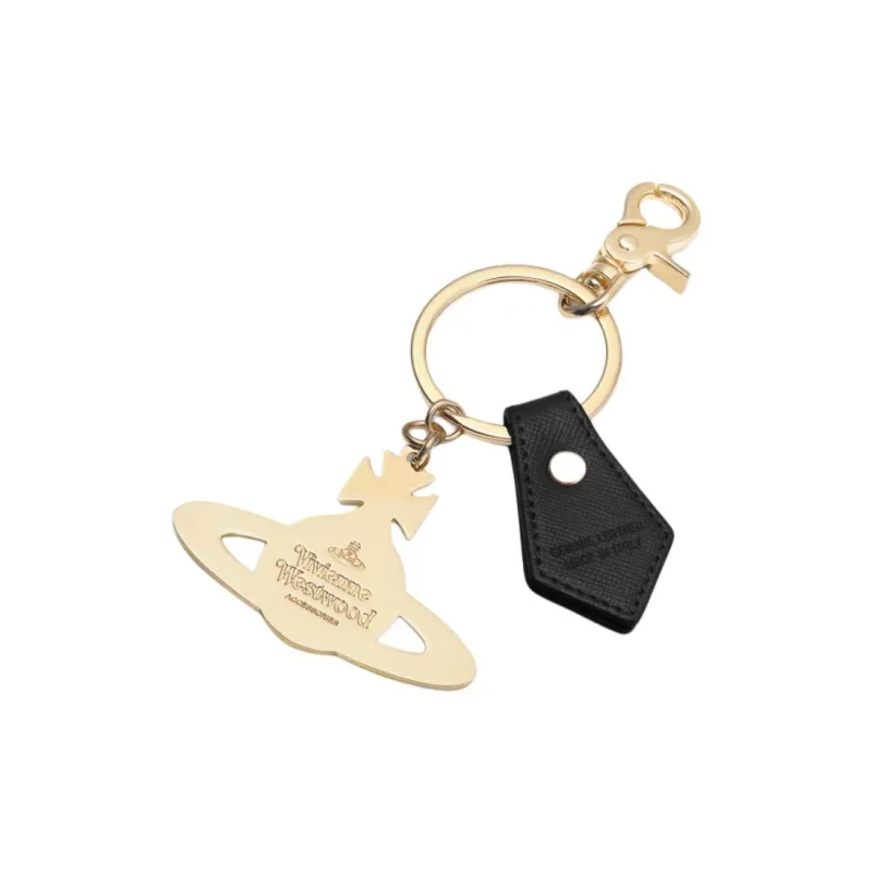 Vivienne Westwood Hammered Orb Keyring-2