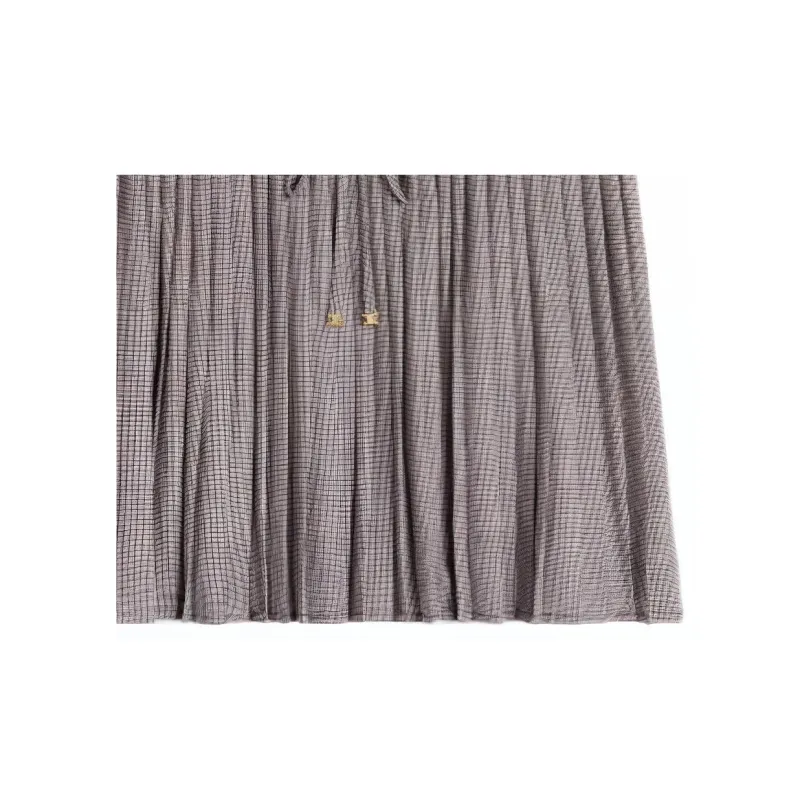 CELINE Casual Short Skirts Women's Gray-4