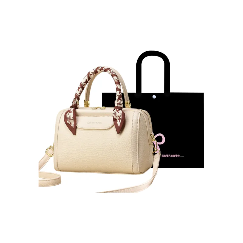 HACIN PU Shoulder Bag Crossbody Bag Handbag Regular Women's Black/Burgundy/Ecru/Green/Khaki/Gray-2