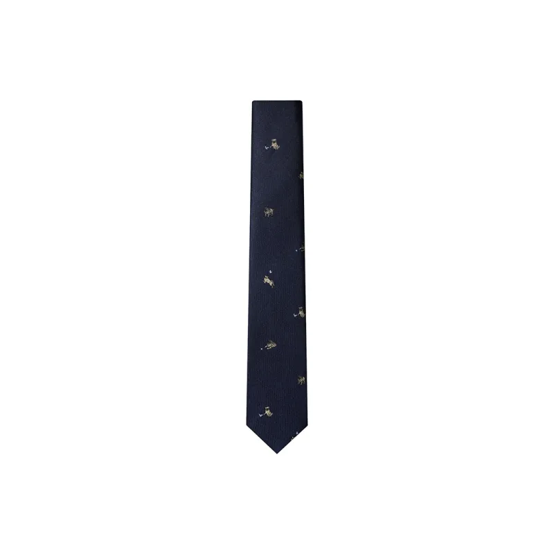 GIEVES CHARLES Mulberry Silk Ties Men's-0