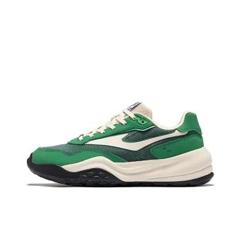 Erke Cushioning Anti Slip And Wear Resistant Low Top Casual Shoes Men's Green