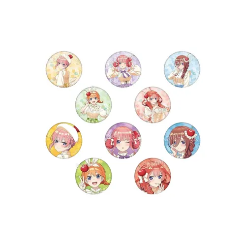 Animate The Quintessential Quintuplets Theatrical Edition Trading Card Box Cream Soda Badges