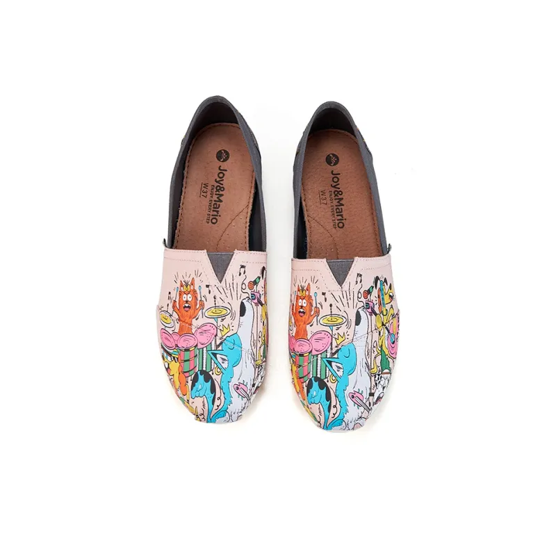 Joy&Mario Casual Single Shoes 1cm Women's-10