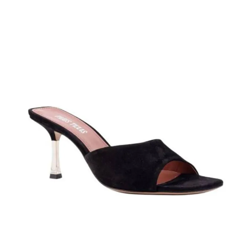 Paris Texas Lorena Open Toe Mules Women's-2