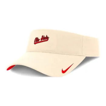 Nike Ohio State Buckeyes Primetime Ace Men's Nike Dri FIT College Adjustable Visor