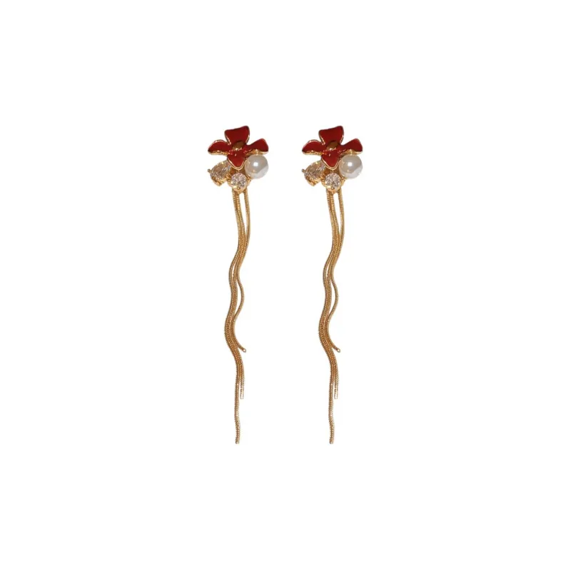 Drejew Copper Drop Earrings Women's-0