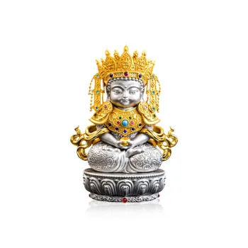 Three Blessings Of Happiness Copper Ornaments Unisex