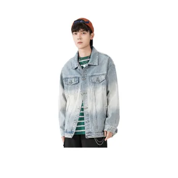 33TH Denim Jacket Unisex Light Blue