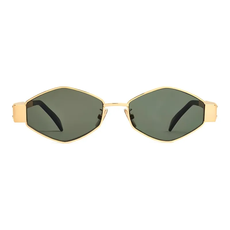 CELINE Triomphe Metal 02 Sunglasses In Metal-1