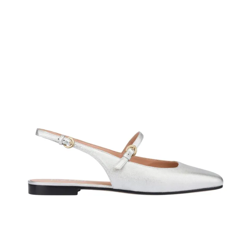 Pollini Nina Casual Single Shoes Women's Silver-1
