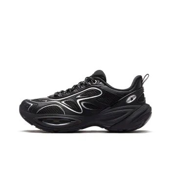 FILA FUSION BUZZARD II Meteorite Shoes 2nd Generation Low Top Casual Shoes Women's Black Silver