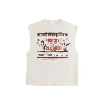 Abercrombie＆Fitch Tank Tops Men's Cream