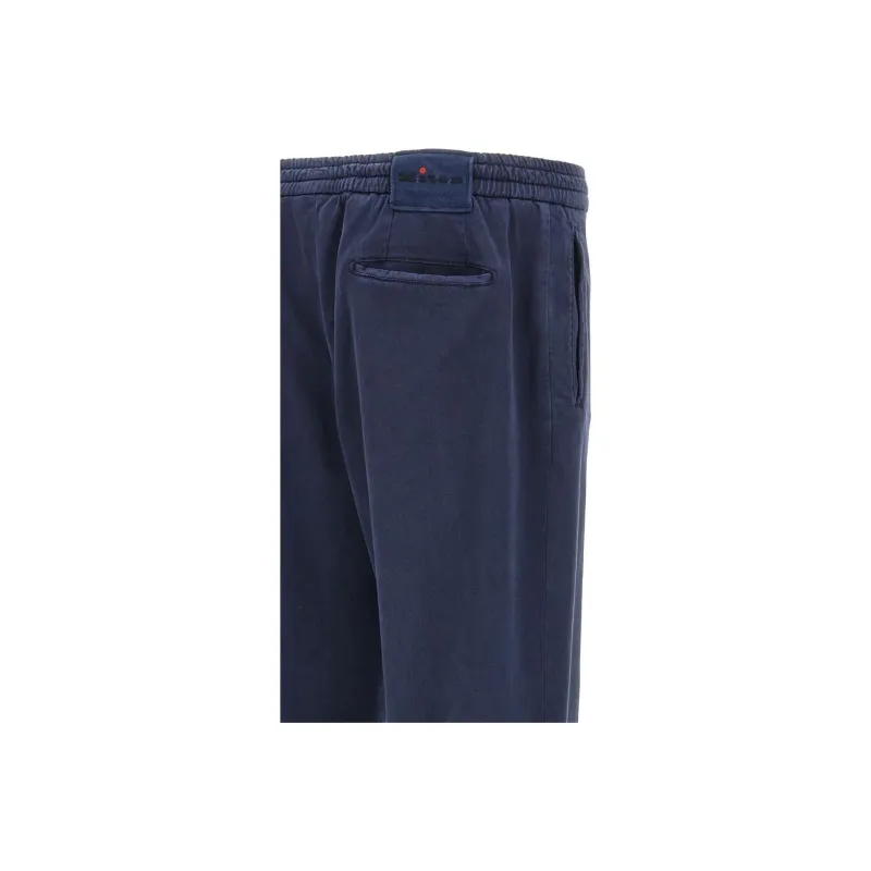 KITON Drawstring Tailored Trousers-2