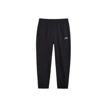 LiNing Knitted Sports Pants Unisex Black
