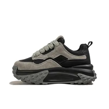 Ruomini Anti Slip And Wear Resistant Lightweight Height Increasing Low Top Chunky Sneakers Women's