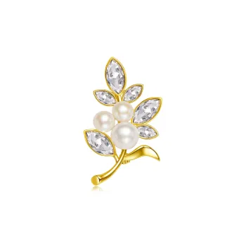 AGOVSKI Copper Alloy Brooches Women's