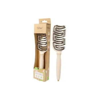 EUROSTIL NATURE Soft Hair Brush Gentle Hair Comb 1 Pack