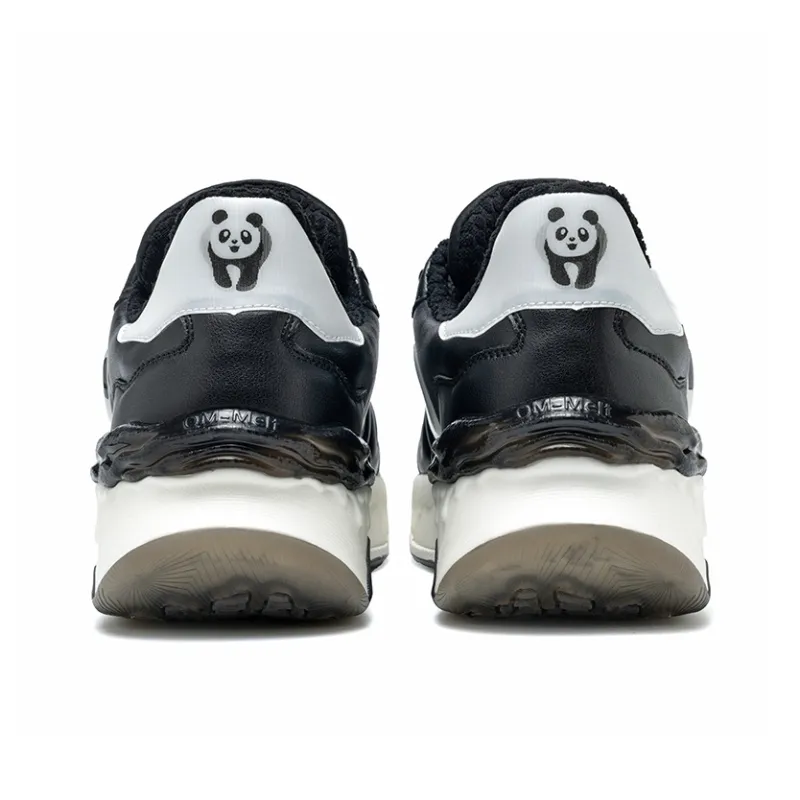 ONEMIX Panda Print Athletic Shoes Unisex Little Black Bear-4
