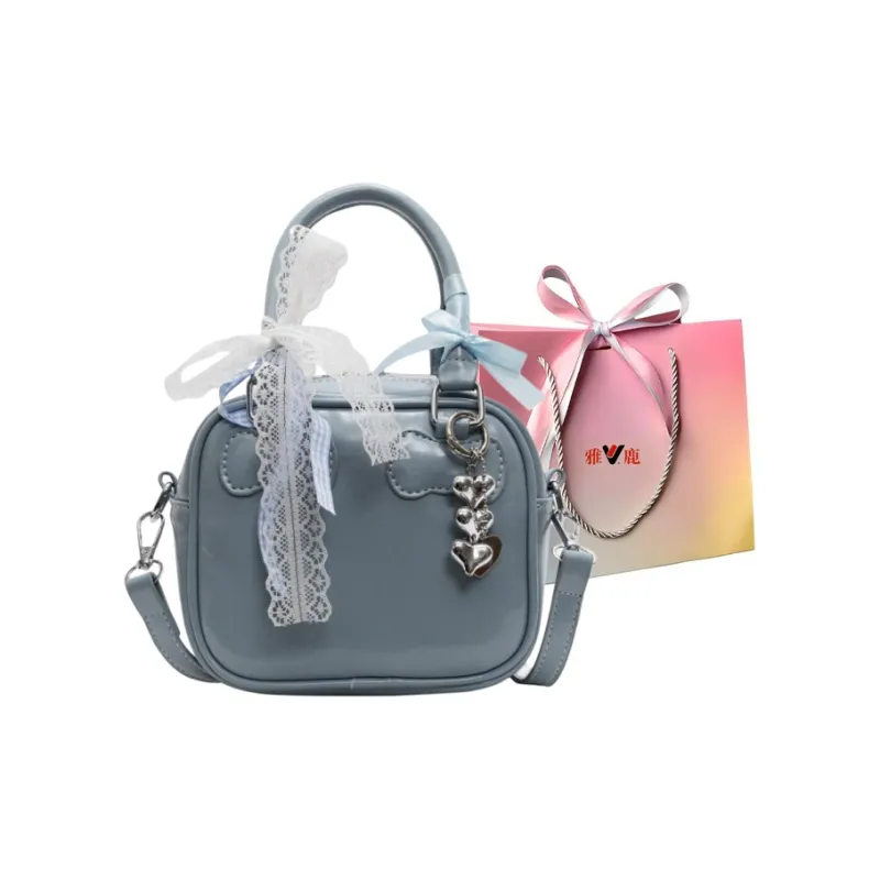 Yalu PU One Shoulder Handbags Women's Black/Pink/Ecru/Red/Blue-28