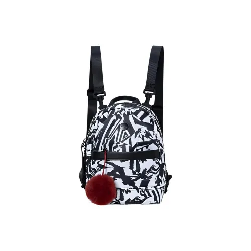 Anta PU Backpack Regular Women's Basic Black