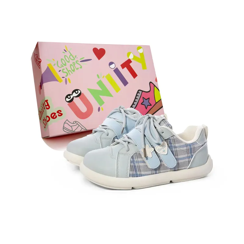 UNIITY Skateboard Shoes Women's Low Top Pink/Yellow/Blue-10