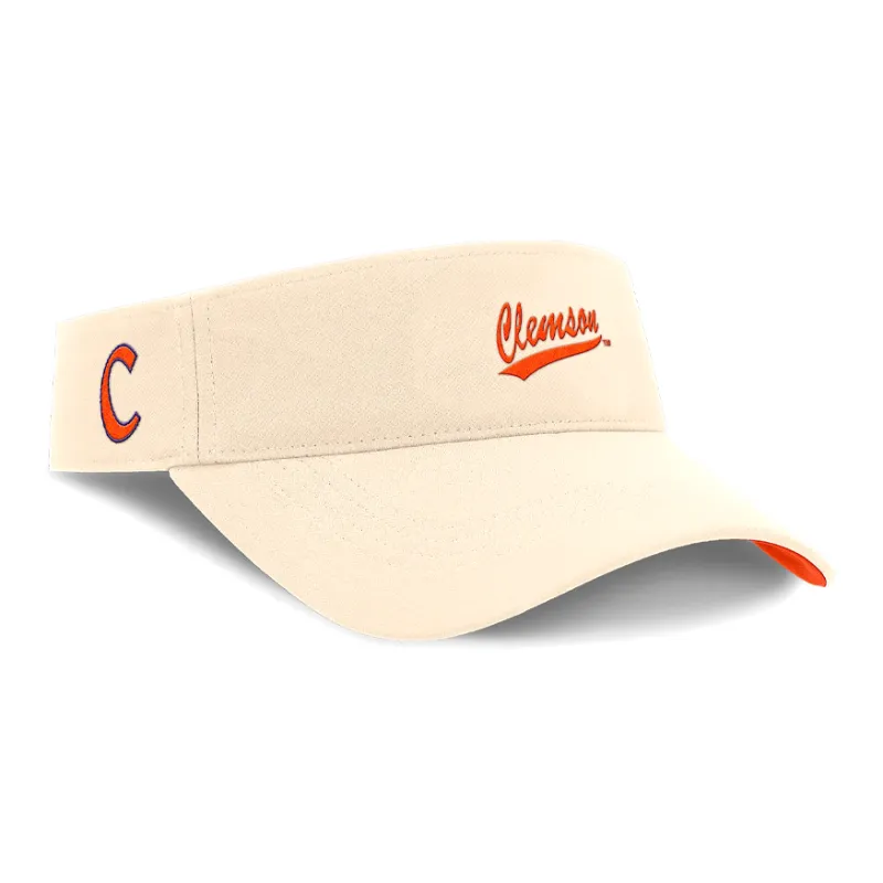 Nike Clemson Tigers Primetime Ace Men's Nike Dri FIT College Adjustable Visor-1