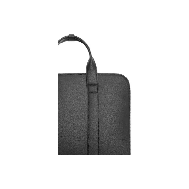 ZARA Polyurethane Briefcases Handbags Regular Men's Black-2
