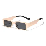 Gold Frame with Gray Lens