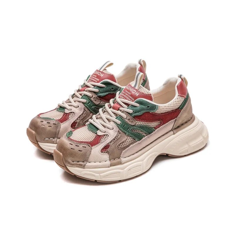 Jay Lightweight Low Top Chunky Sneakers Women's-2