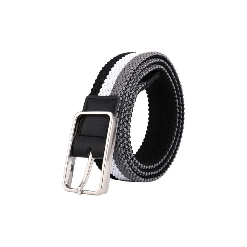 JKEM Polyester, Rubber, Alloy Belt Unisex 3.5cm-2