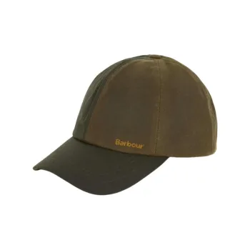 BARBOUR Cotton Baseball Caps Unisex Green