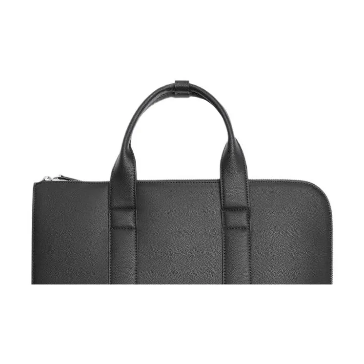 ZARA Polyurethane Briefcases Handbags Regular Men's Black-4