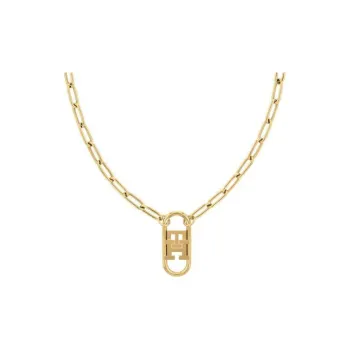 Tommy Hilfiger Stainless Steel Necklaces Women's Gold