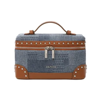 DAPHNE PU Handbag Regular Women's Blue